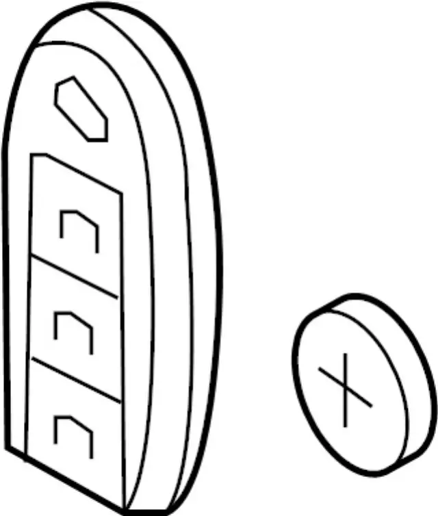 285E39NB5A - : Keyless Lock Pad for INFINITI: JX35, QX60 Image