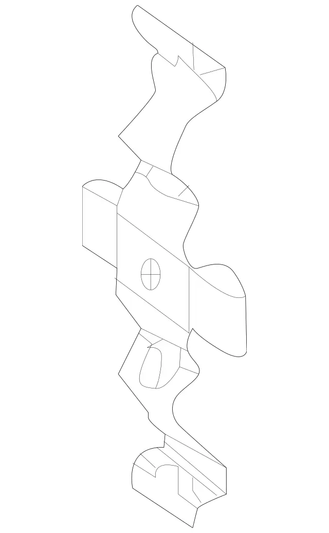 9934607 - Brakes: Retaining Spring for Mercedes-Benz: C250, C300, C350, CLS400, E250, E350, E400, E550, SLC300, SLK250, SLK300, SLK350 Image image