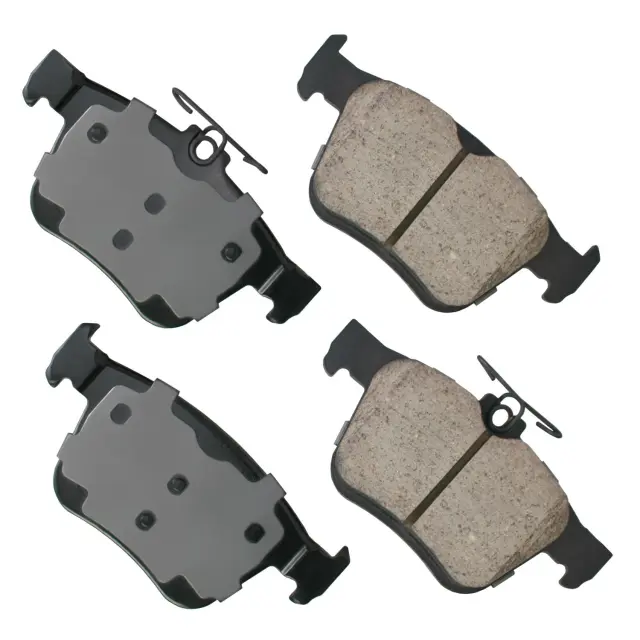 EUR1761 - Brake: Akebono EURO Ultra Premium Ceramic Disc Brake Pad Kit for AKEBONO Image