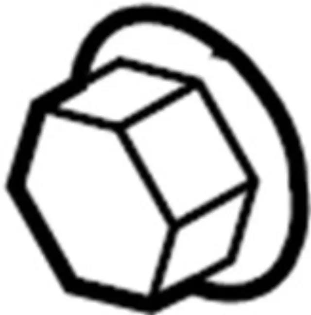 54588JG00A - Suspension: Ft Lower Control Arm Nut for INFINITI: QX56, QX80 Image