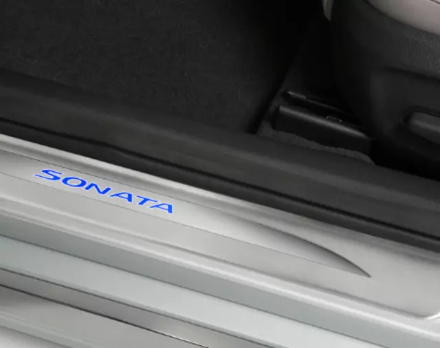 C2045ADU01 - : Scuff Plate - Door - Illuminated for Hyundai Image