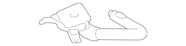 2118600564 - Body: Filler Neck for Mercedes-Benz Image