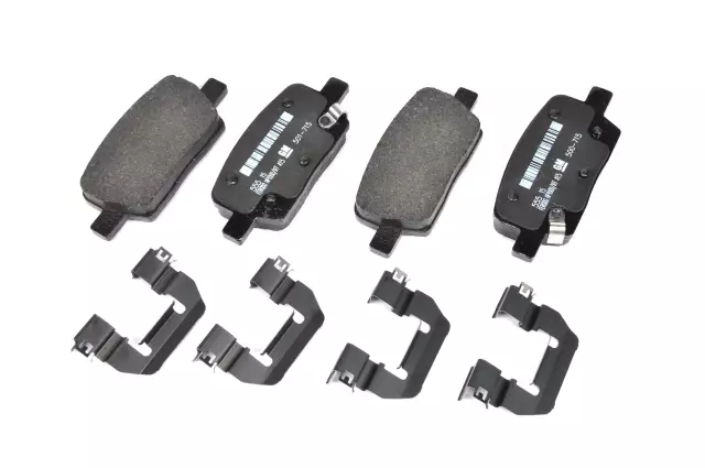 23344220 - Unclassified: Rear Disc Brake Pad Set with Clips for Chevrolet: Camaro Image