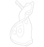 2546300303 - : Connecting Sheet for Mercedes-Benz Image