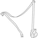 1L8Z78611B08AAA - Electrical: Retractor Assembly for Ford: Escape Image