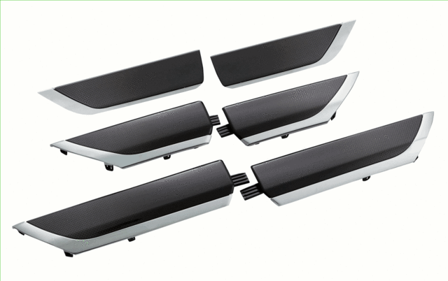 Interior Trim Kit, Models W/Center Console - GM (84458970)