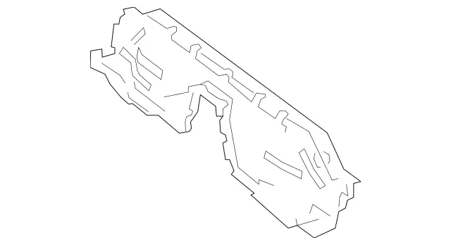 2136107002 - Substructure: Crossmember, Rear Seat for Mercedes-Benz: AMG GT 43, AMG GT 53, AMG GT 63, AMG GT 63 S, AMG GT 63 S E Performance, C350e, C400, C43 AMG, C450 AMG, C63 AMG, C63 AMG S, CLS450, CLS53 AMG, E300, E350, E400, E43 AMG, E450, E53 AMG, E63 AMG S, GLC300, GLC43 AMG, GLC63 AMG, GLC63 AMG S Image image