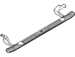 1L5Z16450FA - : Step Bars, Tubular Black, 4" for Ford: Ranger Image