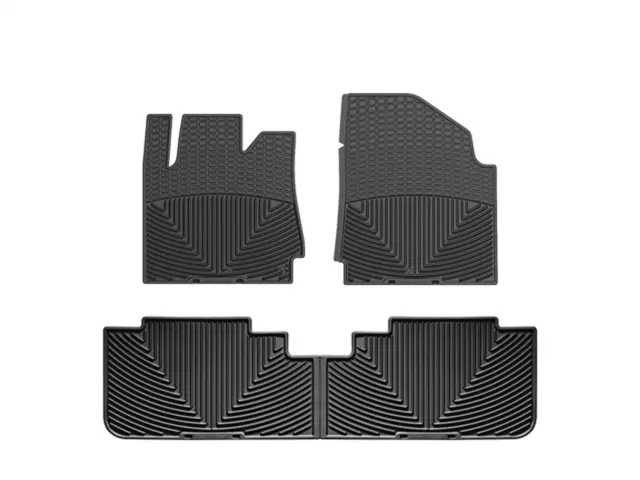 W191W192 - Accessories: Black All Weather Floor Mats for WeatherTech Image