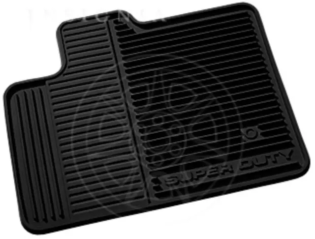 06 07 08 09 10 Super Duty F250 F350 OEM Ford Rubber Floor Mat 3-pc Crew Cab - Ford (8C3Z-2613300-A)