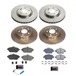 KOE8262 - : OE Stock Replacement Low-Dust Ceramic Brake Pad and Rotor Kit for PowerStop Image