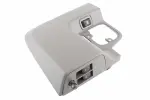 20944906 - : Medium Dark Pewter II Front Driver Side Door Switch Bezel for GM Image