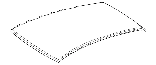 156657000964 - Roof: Paneling, Roof for Mercedes-Benz: GLA250 Image image