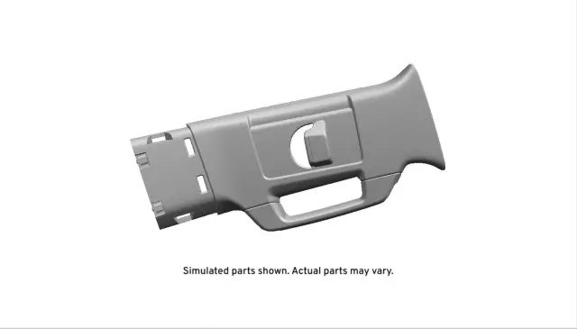 23340558 - Body: Upper Center Pillar Trim for Cadillac: Escalade, Escalade ESV Image