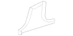 2216901225 - Covering and Lining: Trim, B-Pillar for Mercedes-Benz Image