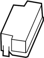 243821CA0A - Electrical: Upper Cover for Infiniti Image