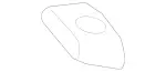 23091821307376 - Body: Trim Bezel for Mercedes-Benz Image