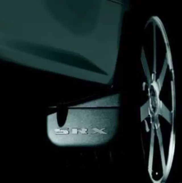 Slash Guards - Molded - Rear W/ Logo Black - GM (12498914)