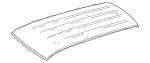 2056500700 - Roof: Roof Frame for Mercedes-Benz: C350e, C400, C450 AMG, C63 AMG Image