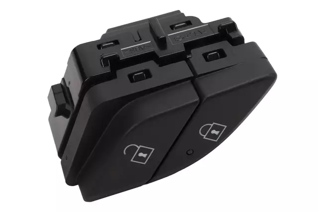 Jet Black Passenger Side Door Lock Switch - GM (84374124)