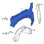 M1PZ16006B - Body: Fender for Ford: Bronco Sport Image