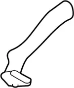 278114GA0A - Body: Defroster Duct for Infiniti Image