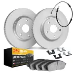 422263001 - : DFC GEOSPEC Coated Rotor- HD Brake Pad - Hardware and Sensor for DYNAMIC FRICTION Image