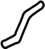 173372Y900 - Fuel System: Evaporator Tube for Infiniti Image