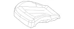 2179105501 - Body: Seat Cushion Pad for Mercedes-Benz Image