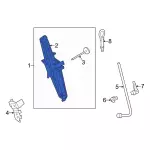 KT1Z17080D - Body: Jack for Ford: Transit Connect Image