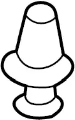 155310051 - : Lid Trim Clip for INFINITI: I30, I35 Image