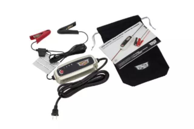 84928315 - Exterior: Battery Charger With Cadillac Script for Cadillac: ATS, CT4, CT5, CTS, XT4, XT5, XT6 Image