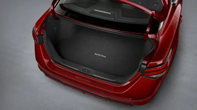 T99E36LB0A - Cargo Management: Carpeted Trunk Area Protector for Nissan: Sentra Image