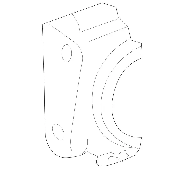 2113230640 - Suspension: Stabilizer Bar Mount Bracket for Mercedes-Benz Image