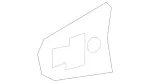 9067660005 - Body: Handle, Outside Pad for Mercedes-Benz Image