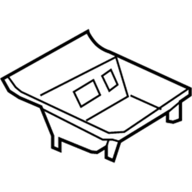 HS7Z5404567EA - Body: Front Panel for Ford: Fusion, Police Responder Hybrid, SSV Plug-In Hybrid Image