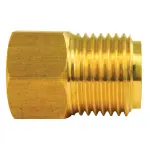 BLF24C - : Brass Adapter, Female(1/2-20 Inverted), Male(5/8-18 Inverted), 1/card for AGS Image