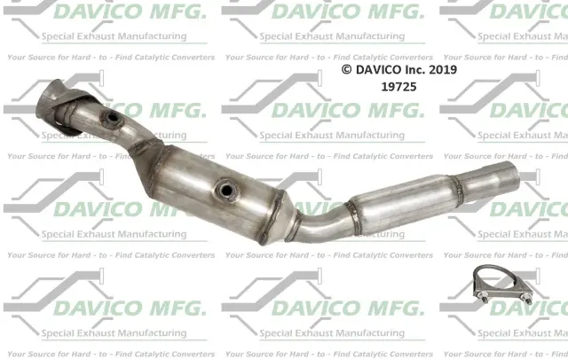 19725 - Exhaust: Direct Fit Catalytic Converter for DAVICO CONVERTERS Image