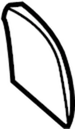 84997CZ76B - Body: Side Trim Panel Hole Cover for Infiniti Image