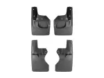 110097120172 - : Black MudFlap No-Drill DigitalFit® MudFlap Kit for WeatherTech Image