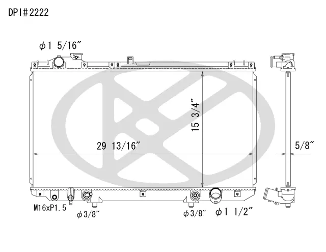 A2222 - Cooling Systems: Koyorad Radiator for Koyo Image