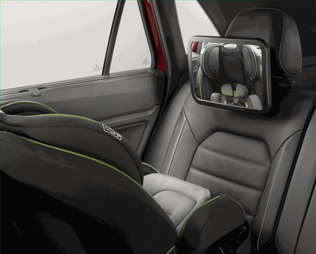 61125P - Interior: Baby Mirror for Volkswagen: Atlas, GTI, ID.4, Jetta, Taos, Tiguan Image