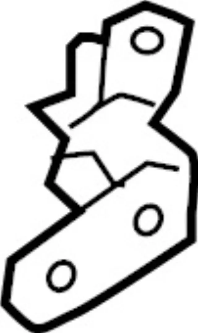 824212V70A - Body: Lower Hinge for INFINITI: Q50, QX50, QX55 Image