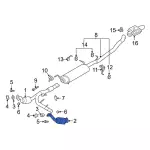 JL1Z5E212J - Exhaust: Catalytic Converter for Ford: Expedition | Lincoln: Navigator Image
