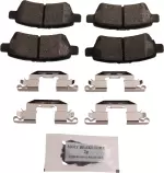 DD06MEA09PNW - : Value Advantage™ PAD KIT-REAR for Nissan: Pathfinder, Xterra Image