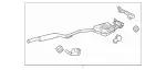 2234905502 - Exhaust System: Exhaust Gas Line, Rear for Mercedes-Benz Image
