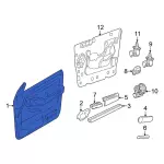 7L2Z7823942CAA - Body: Door Trim Panel for Ford: Explorer Image