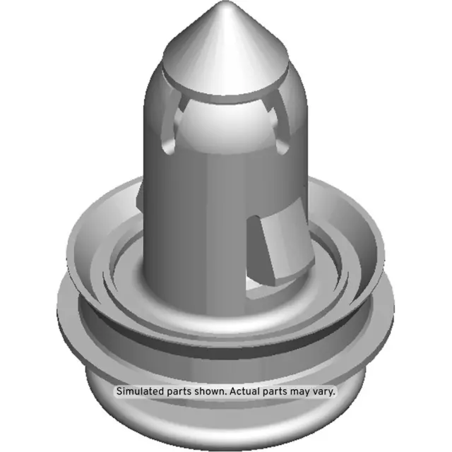 11549307 - Body: Door Trim Panel Clip for Chevrolet: Silverado 1500, Silverado 1500 LTD, Silverado 2500 HD, Silverado 3500 HD | GMC: Sierra 1500, Sierra 1500 Limited, Sierra 2500 HD, Sierra 3500 HD Image