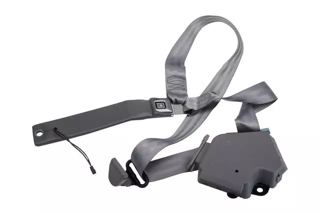 12516947 - : Gray Driver Seat Belt with Retractor and Buckle for GM Image