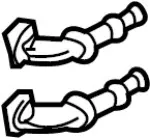 9223140U00 - HVAC: Tube for Infiniti Image